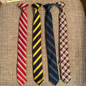 Boys clip on Ties